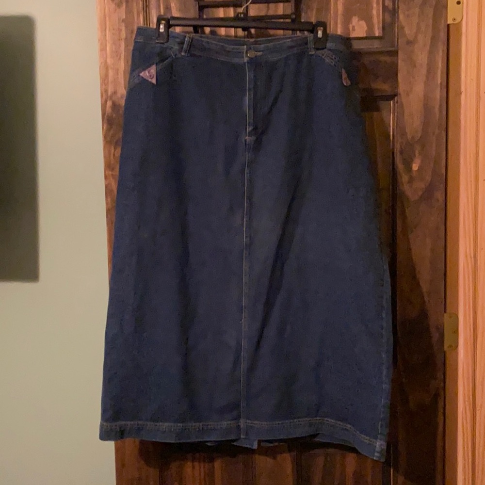 Jean skirt size 20W